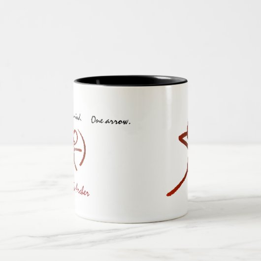 Der Zen Bogenschütze - Tasse (Mittel)