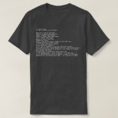 Der Zen der Python T-Shirt (Design vorne)