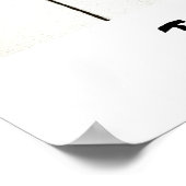 Der Zen-Violist-Druck Poster (Ecke)