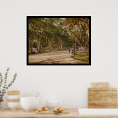 Der zentrale Park NYC 1900 Poster (Küche)