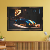 Der Zephyr Centorus I950 Sportcoupe Leinwanddruck (Insitu (Wohnzimmer))