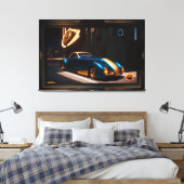 Der Zephyr Centorus I950 Sportcoupe Leinwanddruck (Insitu (Schlafzimmer))