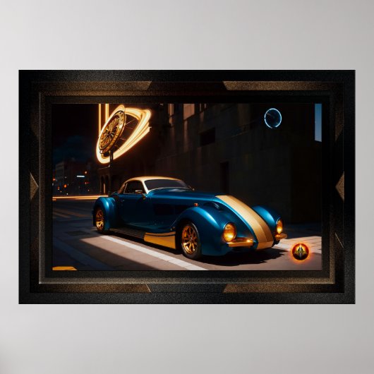 Der Zephyr Centorus I950 Sportcoupe Poster (Vorne)