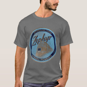 Der Zephyr Stromlinienförmige Dieselbetrieb T-Shirt