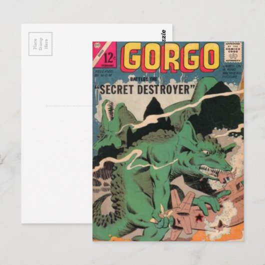 Der Zerstörer Postkarte (Vorne/Hinten)