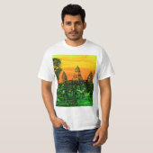 Der zerstörte Tempel T-Shirt (Vorne ganz)