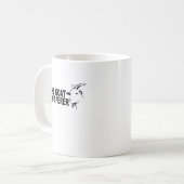 Der Ziege Whisperer. Kaffeetasse (Vorderseite Links)