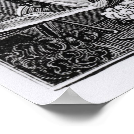 Der Zimmermann Poster (Ecke)