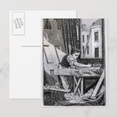 Der Zimmermann Postkarte (Vorne/Hinten)