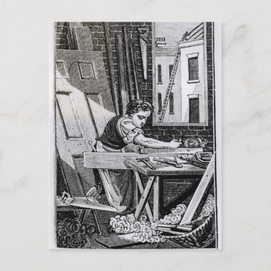 Der Zimmermann Postkarte (Vorderseite)