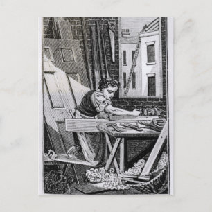Der Zimmermann Postkarte