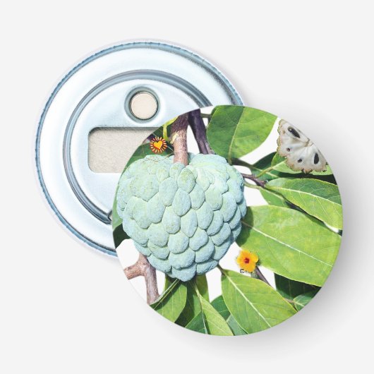 Der Zimt-Apfel Flaschenöffner (Vorderseite)