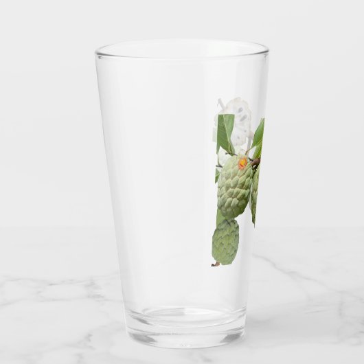 Der Zimt-Apfel Glas (Rechts)