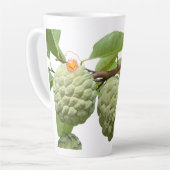 Der Zimt-Apfel Milchtasse (Linke Ecke)