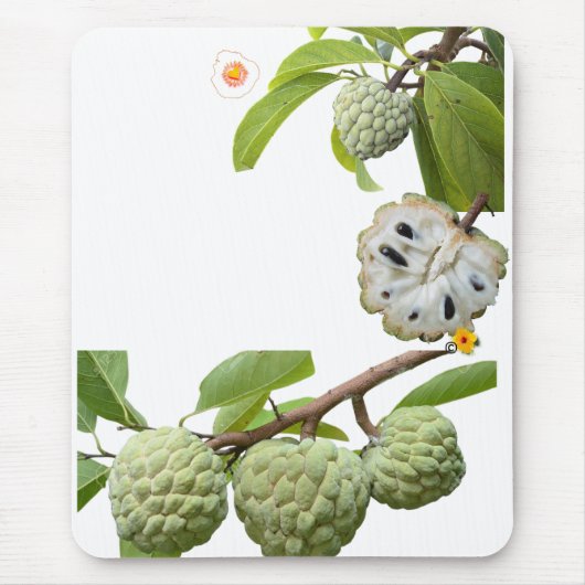 Der Zimt-Apfel Mousepad (Vorne)