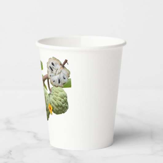 Der Zimt-Apfel Pappbecher (Links)