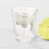 Der Zimt-Apfel Schnapsglas (Rückseite)