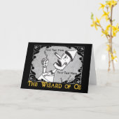 Der Zinn-Mann fertigen es besonders an! Karte (Gelbe Blume)