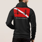 Der zippered Hoodie der SF (Rückseite)