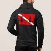 Der Zippered Hoodie der SF (Rückseite)