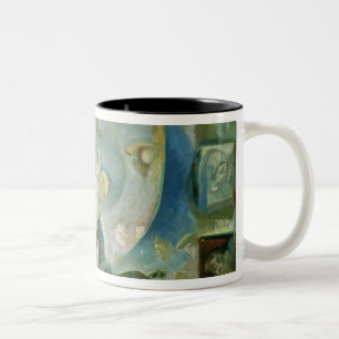Der Zirkus, c.1910 Zweifarbige Tasse