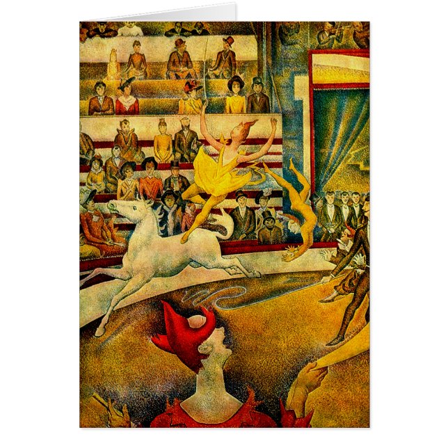 Der Zirkus Georges Seurats (1891) (Vorne)