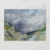 Der Zirkus in Gavarnie, 1882 Postkarte (Vorderseite)