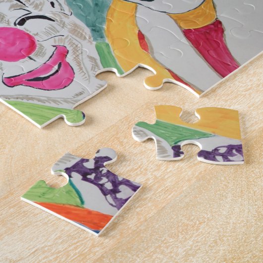 Der Zirkus kommt in das Puzzle der Stadt (Seite)