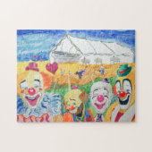 Der Zirkus kommt in das Puzzle der Stadt (Horizontal)