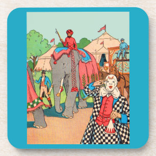 Der Zirkus kommt in die Stadt Getränkeuntersetzer
