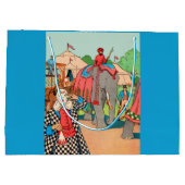 Der Zirkus kommt in die Stadt Große Geschenktüte (Rückseite)