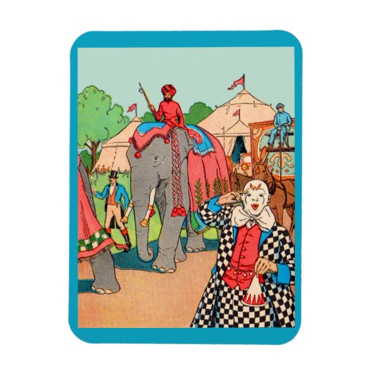 Der Zirkus kommt in die Stadt Magnet (Vertikal)