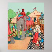 Der Zirkus kommt in die Stadt Poster (Vorne)