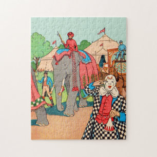 Der Zirkus kommt in die Stadt Puzzle
