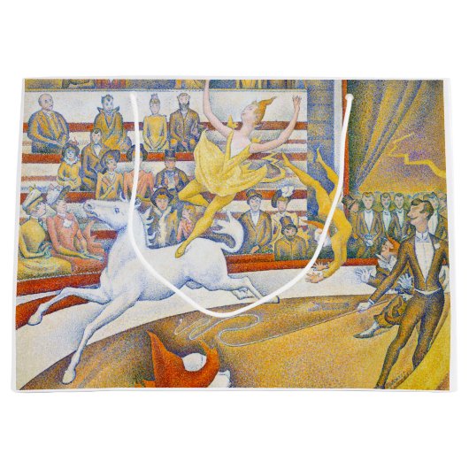 Der Zirkus, Seurat Große Geschenktüte (Vorderseite)