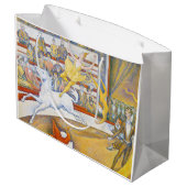 Der Zirkus, Seurat Große Geschenktüte (Rückseite Schrägansicht)