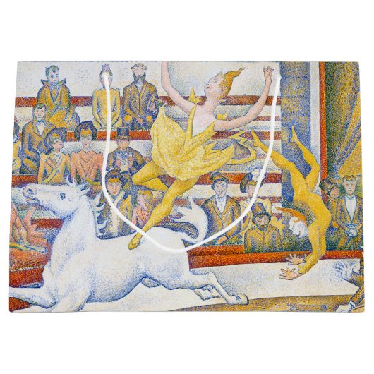 Der Zirkus, Seurat Große Geschenktüte (Vorderseite)