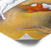 Der Zirkus, Seurat Poster (Ecke)