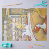 Der Zirkus, Seurat Seidenpapier (Basteln)