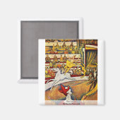 Der Zirkus von Seurat Georges Magnet (Vorderseite/Rückseite)