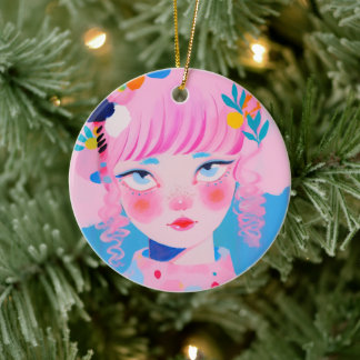 Der Zirkusclown Keramik Ornament