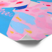 Der Zirkusclown Poster (Ecke)