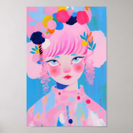 Der Zirkusclown Poster (Vorne)