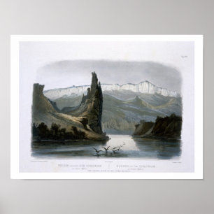 Der Zitadelle-Felsen am oberen Missouri, Teller 18 Poster