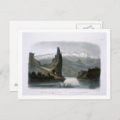 Der Zitadelle-Felsen am oberen Missouri, Teller 18 Postkarte (Vorne/Hinten)