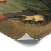 Der Zither Player Poster (Ecke)