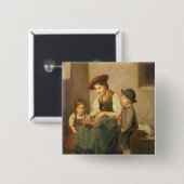 Der zither-Spieler Button (Vorne & Hinten)