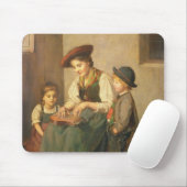Der zither-Spieler Mousepad (Mit Mouse)