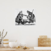 Der Zivile Krieg in Portugal Poster (Küche)