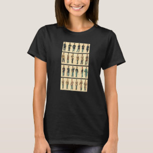 Der Zivile Krieg - Uniform Vintage Militärgeschich T-Shirt